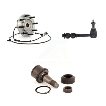 Front Hub Bearing Lower Ball Joint & Sway Bar Stabilizer Link Kit For Dodge Ram 2500 3500 K7T-101941