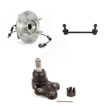 Front Hub Bearing Lower Ball Joint And Sway Bar Link Kit For 2004 Nissan Pathfinder LE SE K7T-101956