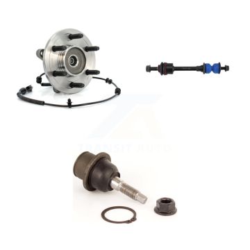 Front Hub Bearing Lower Ball Joint Link Kit For 2006-2008 Ford F-150 Lincoln Mark LT 4WD K7T-101962