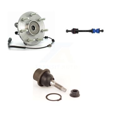 Front Hub Bearing Lower Ball Joint Link Kit For 2006-2008 Ford F-150 Lincoln Mark LT 4WD K7T-101963