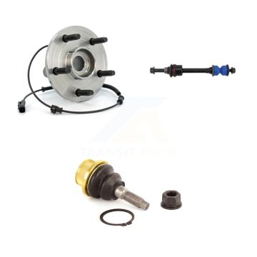 Front Hub Bearing Lower Ball Joint & Sway Bar Stabilizer Link Kit For Dodge Ram 1500 RWD K7T-101970