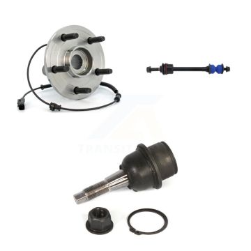 Front Hub Bearing Lower Ball Joint & Sway Bar Stabilizer Link Kit For Dodge Ram 1500 4WD K7T-101972