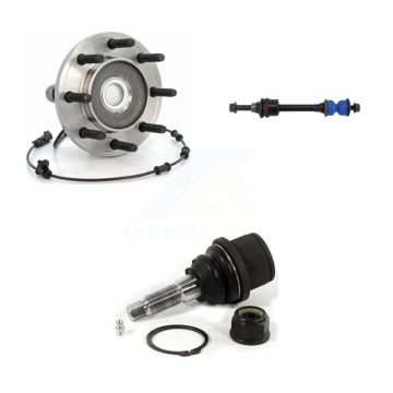 Front Hub Bearing Lower Ball Joint & Sway Bar Stabilizer Link Kit For Dodge Ram 2500 3500 K7T-101974