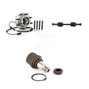 Front Hub Bearing Lower Ball Joint Sway Bar Link Kit For Ford F-350 Super Duty F-250 4WD K7T-101983
