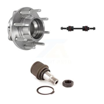 Front Hub Bearing Lower Ball Joint Link Kit For 2017-2022 Ford F-350 Super Duty F-250 4WD K7T-101991