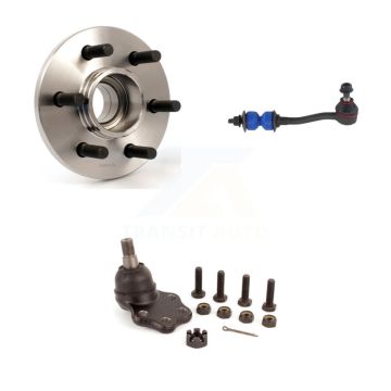 Front Hub Bearing Lower Ball Joint Link Kit For Dodge Dakota Durango RWD with 2-Wheel ABS K7T-102008
