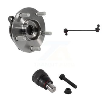 Front Hub Bearing Lower Ball Joint Sway Bar Stabilizer Link Kit For 2016-2021 Mazda CX-3 K7T-102024