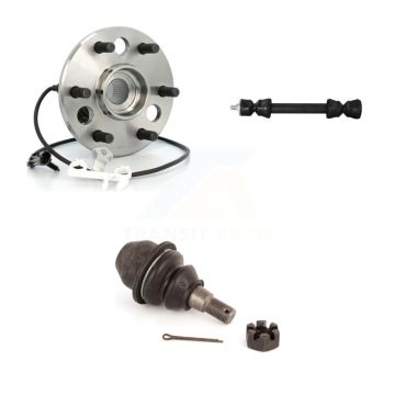 Front Hub Bearing Lower Ball Joint And Sway Bar Stabilizer Link Kit For Cadillac Escalade K7T-102040