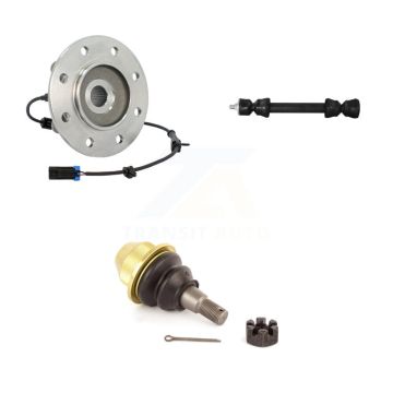 Front Hub Bearing Lower Ball Joint & Sway Bar Stabilizer Link Kit For K3500 Chevrolet GMC K7T-102043