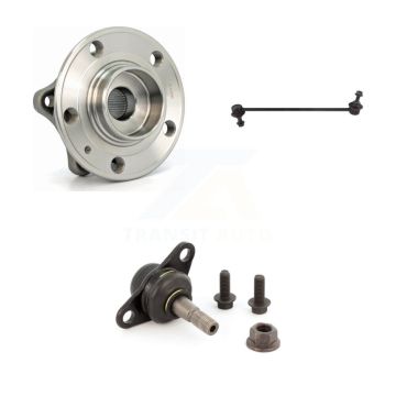 Front Hub Bearing Assembly Lower Ball Joint & Sway Bar Stabilizer Link Kit For Volvo S60 K7T-102059