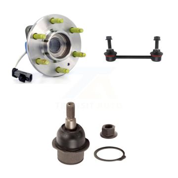Front Bearing Assembly Lower Ball Joint Sway Bar Link Kit For 2004-2009 Cadillac SRX AWD K7T-102068