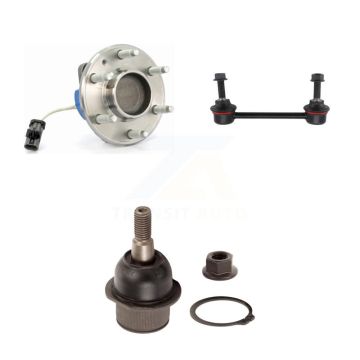 Front Bearing Assembly Lower Ball Joint Sway Bar Link Kit For 2004-2009 Cadillac SRX RWD K7T-102069