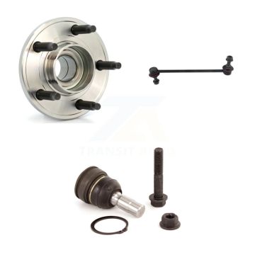 Front Hub Bearing Assembly Lower Ball Joint Sway Bar Stabilizer Link Kit For Ford Mustang K7T-102078
