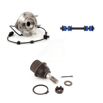 Front Hub Bearing Lower Ball Joint Link Kit For Chevrolet Trailblazer GMC Envoy Saab 9-7x K7T-102081
