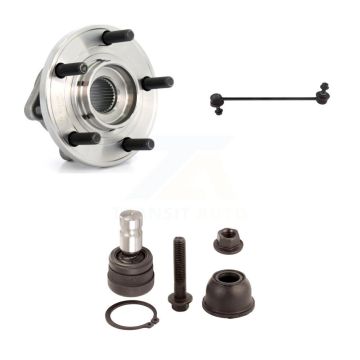 Front Hub Bearing Lower Ball Joint & Sway Bar Stabilizer Link Kit For 2009 Dodge Caliber K7T-102088