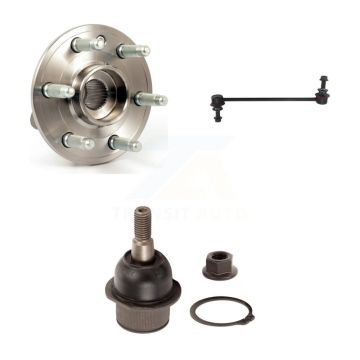 Front Hub Bearing Lower Ball Joint And Sway Bar Stabilizer Link Kit For 2010 Cadillac SRX K7T-102115