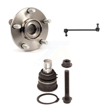 Front Hub Bearing Lower Ball Joint And Sway Bar Link Kit For 2007-2012 Nissan Sentra 2.5L K7T-102120
