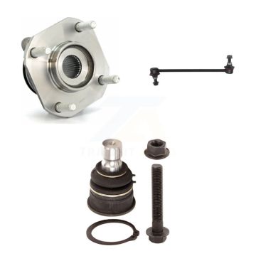 Front Hub Bearing Lower Ball Joint And Sway Bar Link Kit For 2007-2012 Nissan Sentra 2.0L K7T-102121
