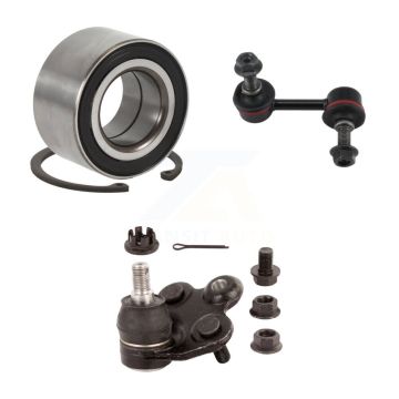 Front Right Wheel Bearing Lower Ball Joint & Link Kit For 2006-2011 Honda Civic Acura CSX K7T-102142
