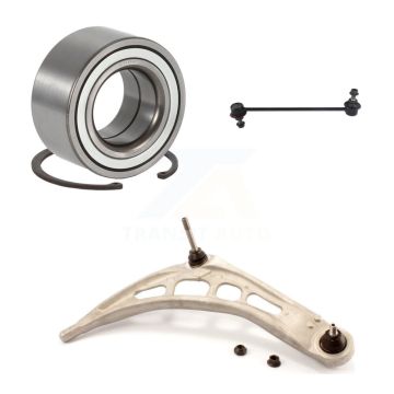 Front Right Bearing Lower Control Arm w/ Ball Joint Link Kit For 2001-2005 BMW 325i 330i K7T-102165
