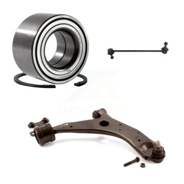 Front Right Wheel Bearing Lower Control Arm with Ball Joint Sway Bar Link Kit For Mazda 3 K7T-102167