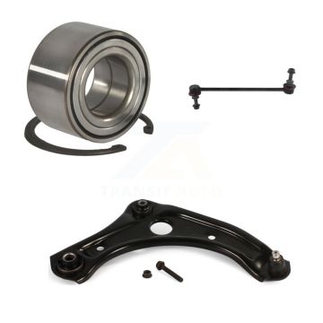 Front Right Bearing Lower Control Arm w/ Ball Joint Link Kit For Nissan Micra Versa Note K7T-102173