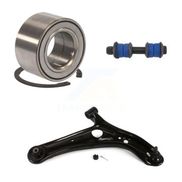 Front Right Bearing Lower Control Arm with Ball Joint & Sway Bar Link Kit For Toyota Echo K7T-102178
