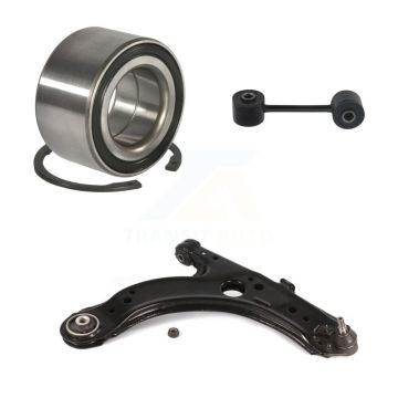 Front Right Bearing Lower Control Arm And Link Kit For Volkswagen Jetta Golf City Beetle K7T-102193