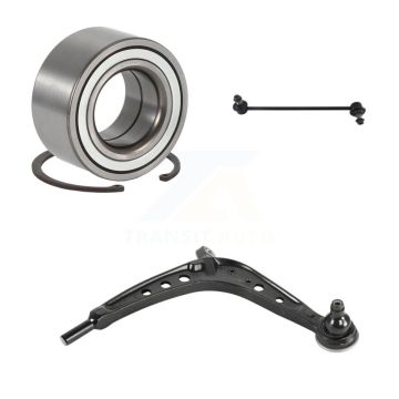 Front Right Bearing Lower Control Arm Ball Joint & Link Kit For 2001-2005 BMW 325xi 330xi K7T-102235