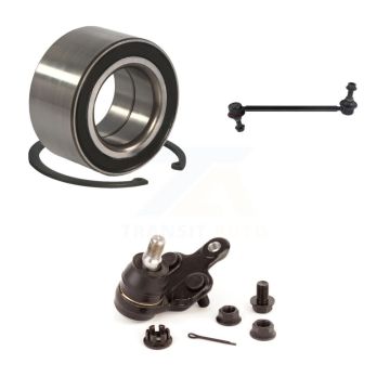 Front Left Wheel Bearing Lower Ball Joint & Sway Bar Link Kit For 2004-2010 Toyota Sienna K7T-102253