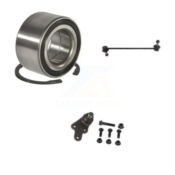 Front Left Wheel Bearing Lower Ball Joint And Sway Bar Link Kit For 2013-2019 Ford Escape K7T-102255