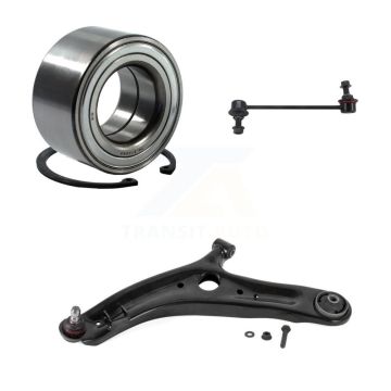 Front Left Bearing Lower Control Arm & Link Kit For 10-13 Kia Soul Automatic transmission K7T-102282