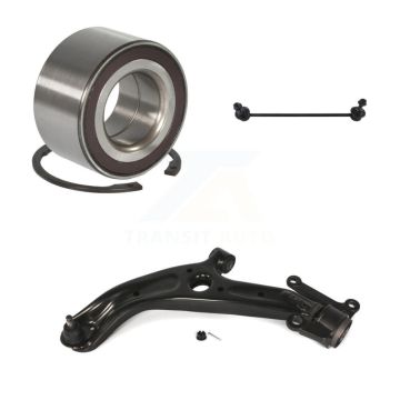 Front Left Bearing Lower Control Arm with Ball Joint And Link Kit For 2007-2008 Honda Fit K7T-102295