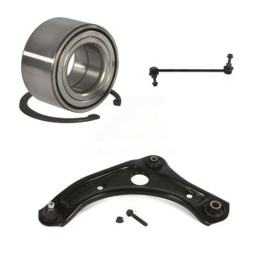 Front Left Bearing Lower Control Arm with Ball Joint Link Kit For Nissan Micra Versa Note K7T-102307