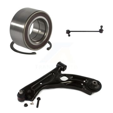 Front Left Wheel Bearing Lower Control Arm with Ball Joint & Link Kit For Chevrolet Sonic K7T-102309