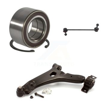 Front Left Bearing Lower Control Arm with BJ & Link Kit For 2011 Ford Focus 10.70" Length K7T-102323