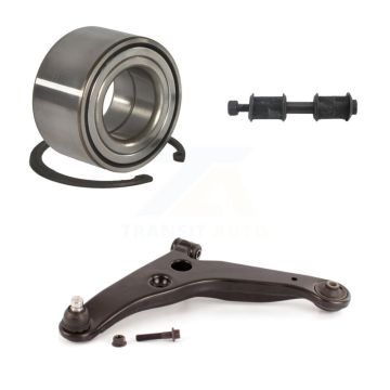 Front Left Wheel Bearing Lower Control Arm with Ball Joint Link Kit For Mitsubishi Lancer K7T-102325