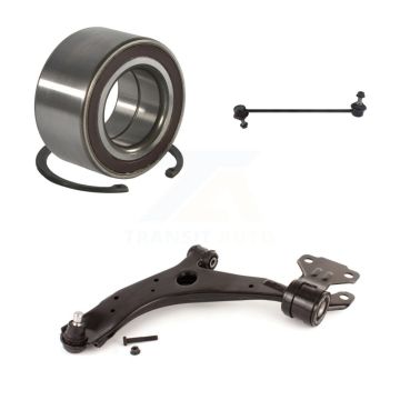 Front Left Bearing Lower Control Arm with Ball Joint Link Kit For 2010-2013 Mazda 3 Sport K7T-102333