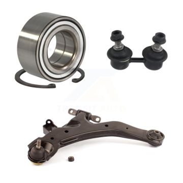Front Left Bearing Lower Control Arm w/ Ball Joint Link Kit For 2001-2006 Hyundai Elantra K7T-102342