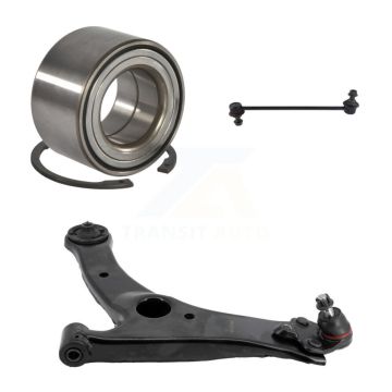 Front Left Bearing Lower Control Arm with Ball Joint Sway Bar Link Kit For Toyota Corolla K7T-102344
