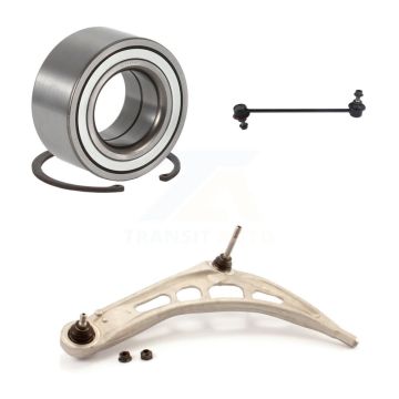 Front Left Bearing Lower Control Arm with Ball Joint Link Kit For 2001-2005 BMW 325i 330i K7T-102354