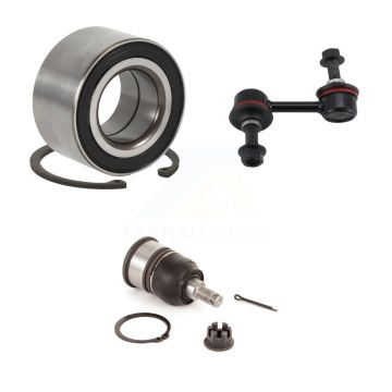 Front Left Wheel Bearing Lower Ball Joint & Sway Bar Stabilizer Link Kit For Honda Accord K7T-102391