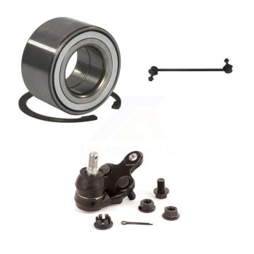 Front Left Wheel Bearing Lower Ball Joint & Sway Bar Link Kit For 1998-2003 Toyota Sienna K7T-102395