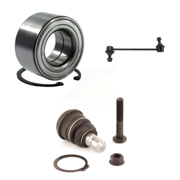 Front Left Bearing Lower Ball Joint & Sway Bar Stabilizer Link Kit For 2010-2013 Kia Soul K7T-102397
