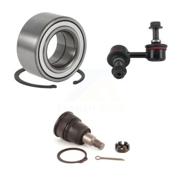 Front Left Wheel Bearing Lower Ball Joint And Sway Bar Link Kit For Honda Civic Acura RSX K7T-102399