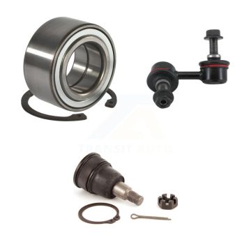 Front Left Wheel Bearing Lower Ball Joint & Sway Bar Stabilizer Link Kit For Honda Civic K7T-102401