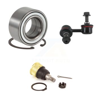 Front Left Bearing Lower Ball Joint And Sway Bar Link Kit For 2003-2011 Honda Element EX K7T-102404