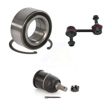 Front Left Wheel Bearing Lower Ball Joint & Link Kit For Honda Accord Acura TSX Crosstour K7T-102408