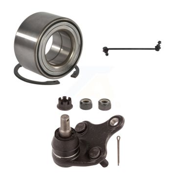 Front Wheel Bearing Lower Ball Joint & Sway Bar Link Kit For 2017-2018 Toyota Corolla iM K7T-102431