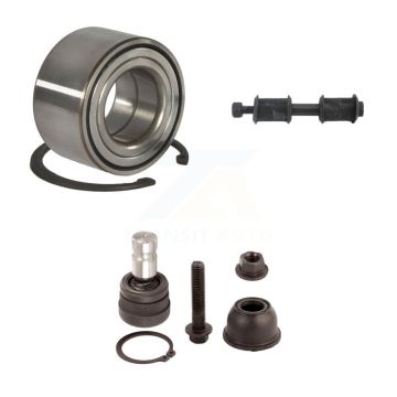 Front Wheel Bearing Lower Ball Joint & Sway Bar Stabilizer Link Kit For Mitsubishi Lancer K7T-102441